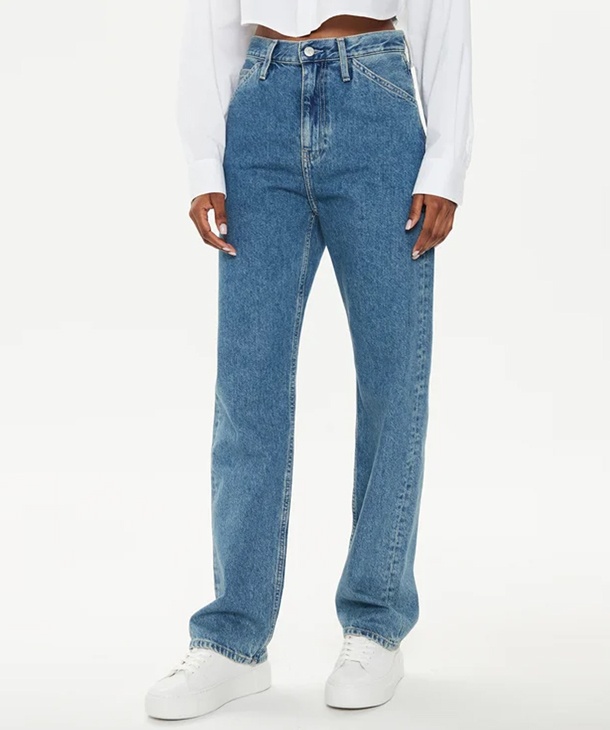 JEANS HIGH RISE STRAIGHT CALVIN KLEIN JEANS