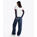 T-SHIRT RELAXED FIT CON FINITURE A CONTRASTO TOMMY JEANS