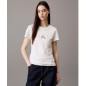 T-SHIRT CON MONOGRAMMA SFUMATO CALVIN KLEIN