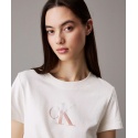 T-SHIRT CON MONOGRAMMA SFUMATO CALVIN KLEIN