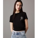 T-SHIRT SCRITTA CON LOGO CALVIN KLEIN JEANS