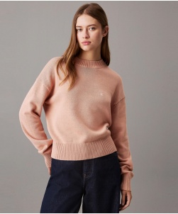 MAGLIONE IN COTONE CON MONOGRAM CALVIN KLEIN