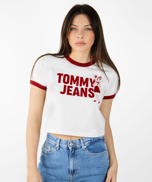 T-SHIRT IN COTONE TOMMY JEANS