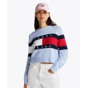 PULLOVER RELAXED FIT CON BANDIERA TOMMY JEANS