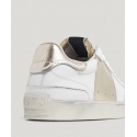 SNEAKER IN PELLE CON DETTAGLI METALLICI PEPE JEANS