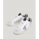 SNEAKER IN PELLE CON DETTAGLI GLITTER PEPE JEANS