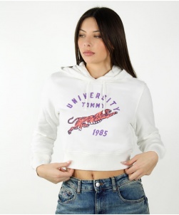 FELPA CROPPED TOMMY JEANS