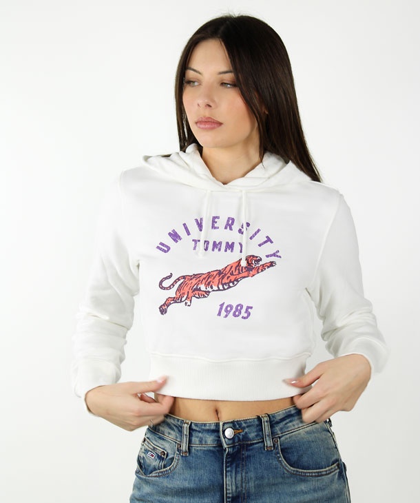 FELPA CROPPED TOMMY JEANS