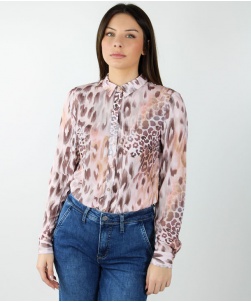 CAMICIA CON STAMPA ZEBRATA GUESS