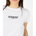 T-SHIRT CON LOGO RICAMATO GUESS