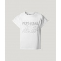 T-SHIRT CON LOGO STRASS PEPE JEANS