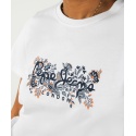 T-SHIRT CON LOGO STAMPA FLOREALE PEPE JEANS