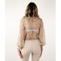 BLUSA IN PIZZO HOZONE