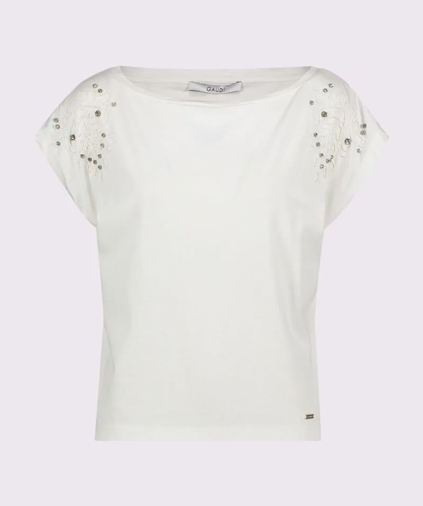 T-SHIRT CON RICAMO GAUDI'